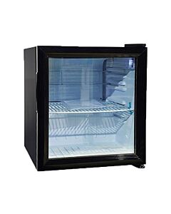 Zanduco 17" Black Countertop Display Refrigerator - 52L - USA