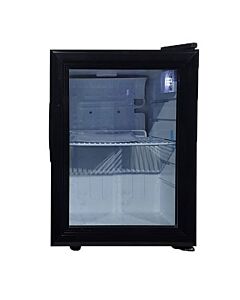 Zanduco 13" Black Countertop Display Refrigerator with 21L Capacity - 110V, 76W - USA