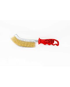 Omcan Wire Panini Brush - Red Handle