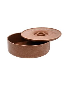 Omcan 8 1/2" Tortilla Warmer, Brown