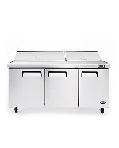 Atosa MSF8308GR 72" 30 Pan Mega Top Refrigerated Sandwich Prep Table