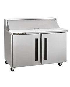 Centerline CLPT-4818-SD-LR 48" 18 Mega-Top Refrigerated Solid Door Sandwich/Salad Prep Table Unit