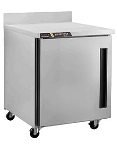 Centerline CLUC-27R-SD-WTL 27" Undercounter Worktop Single Solid Door Refrigerator