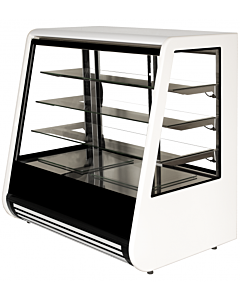 Frost Tech DC4-WRP 53 3/4" Angled Glass Refrigerated Display Case - Bakery / Pastry