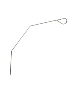 Omcan angled deep fryer cleaning rod - 33.1''
