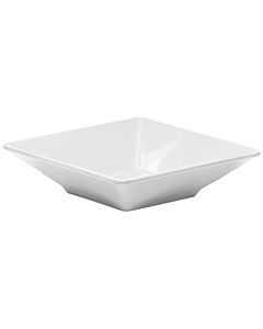 Elite Global Solutions 1.6 Qt. Melamine Squared White Bowl DB834SQW