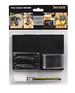 American Metalcraft Mini Chalk Cards TAGA7WT