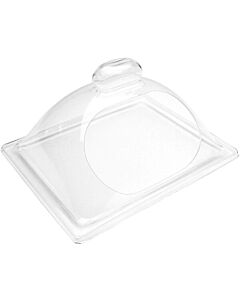 Delfin 20" x 12" x 6" Clear Dome Cover Side Cut DRC-2012SC-00
