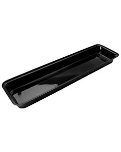 Delfin 24" x 6" x 2" Black Tray BRC-246