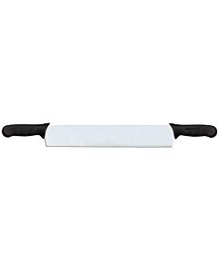 Omcan 15.5" Cheese Knife Black - DR- Double Handle - USA