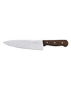 Omcan 17634 8" Cook Knife with Rosewood Handle