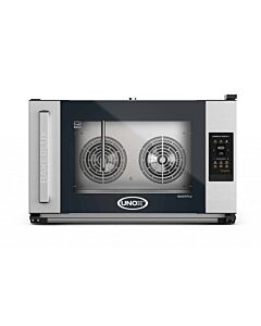UNOX Commercial Convection Oven | Rosella | 18" x 26" Full Size Touch Oven with 3.6 cu.ft. Capacity with Humidity - Left to right Openning