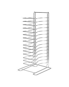Winco APZT-1015 15-Slot Aluminum Pizza Rack