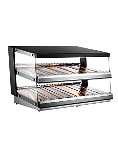Omcan 44″ Heated Pass-Through Station with 4.27 cft. / 121 Liter Capacity 1800W - 120V/60/1