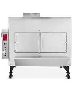 Cookshack FEC750 - Fast Eddy's Fixed Shelf Pellet Smoker Oven - 750 lbs Capacity - CA