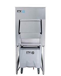 ITV SCS-700 Ice Storage Bin with single Cart - 661 lbs capacity - CA