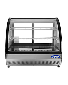 Atosa CRDC-35 Countertop Refrigerated Display Curved - 3.5 Cu Ft - CA