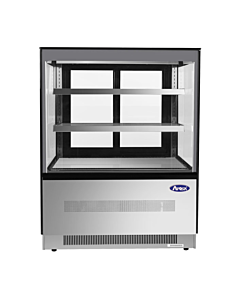 Atosa RDCS-35 Floor Model Refrigerated Display Square - 10.9 Cu Ft - CA