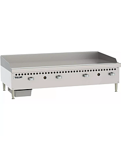 Vulcan VCRG48-M 48" Manual Gas Griddle Natural Gas - 100,000 BTU - USA