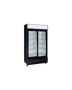 Kool-it KGM-36 44.5" Double Glass Door Display Cooler - 31.1 cft.