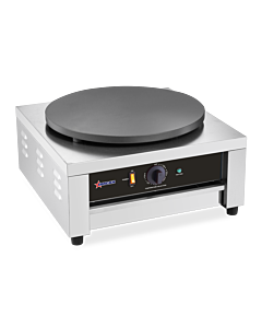 Omcan 16" Single Electric Cast Iron Crepe Maker - 120V