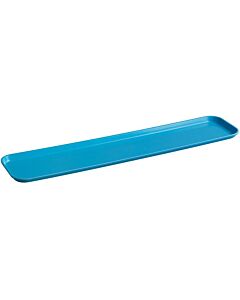 Cambro 630MT142 Rectangular Market Pan / Tray 6" x 30" x 3/4" - Blue - CA