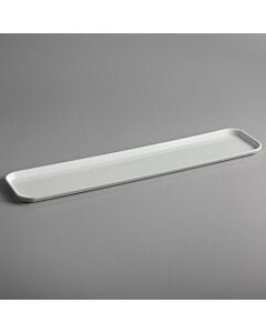 Cambro 630MT148 Rectangular Market Pan / Tray 6" x 30" x 3/4" - White