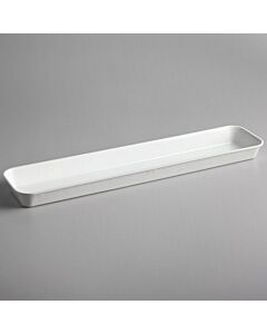 Cambro 6302MT148 Rectangular Market Pan / Tray 7" x 30" x 2" - White