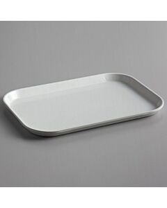 Cambro 1015MT148 Rectangular Market Tray / Pan 10" x 15" x 3/4" - White