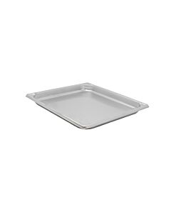 Vollrath Super Pan V Two-Third Size Stainless Steel Steam Table Pan - 12.8" x 13.9" x 1.25" - USA