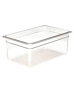 Cambro 18CW135 Food Pan 27 QT. - Camwear - Polycarbonate - Clear - Full Size - USA