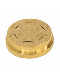 Trento #51 Pasta Die Brass for items 16643, 13236, and 13440 Pasta Machines