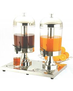 Omcan Double Ice Cooled Juice Dispenser 16-Quart