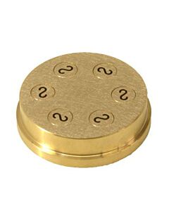 Trento #386 Caserecce – Pasta Die Brass for item 13364 Pasta Machine