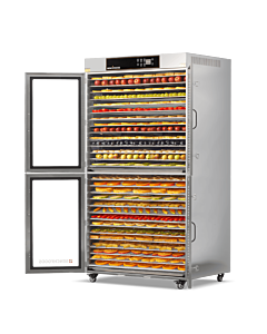 Benchfoods 28CUDG -28 Tray 2-Zone Commercial-Grade Dehydrator- Tray Capacity of 130 sq. ft