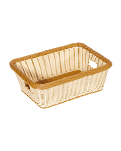 GET Polyweave Rectangular Basket - 6/Pack