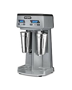 Waring WDM240TX Heavy-Duty Double-Spindle Drink Mixer with Timer