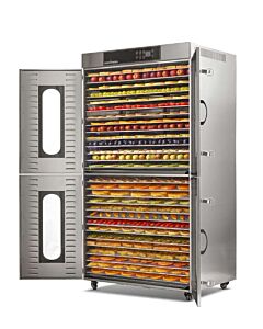 Benchfoods 28CUD -28 Tray 2-Zone Commercial-Grade Dehydrator- Tray Capacity of 130 sq. ft