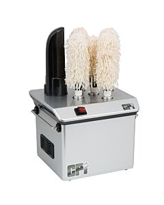 Campus Products GP5 Black Stemshine Pro Five Brush Electric Glass Polisher - 110V/60Hz