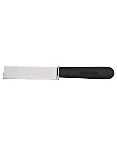 Omcan 6" Cut-Off Knife with Guard - Black