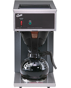 Curtis CAFE1DB 12 Cup Pour-over Decanter Brewer with 1 Warmer – 120V, 1550W