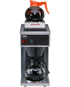 Curtis CAFE2DB 12 Cup Pour-over Decanter Brewer with 2 Warmers – 120V, 1650W