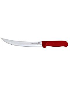 Omcan 8" Breaking Knife with Red Super Fiber Handle - USA