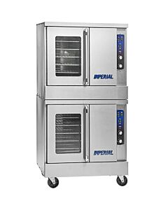 Imperial PVCG-2 Double Deck Convection Oven Gas with 2-Decks, Digital Control, and 2-Speed Fan - 140,000 BTU