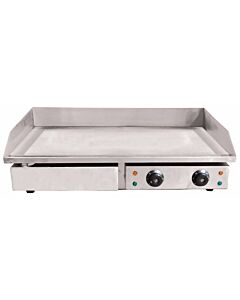 Omcan 29" Stainless Steel Electric Griddle - 4.4 kW
