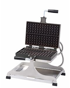 Krampouz WECCIEAT 4" x 13" Turning Liège Electric Waffle Maker - 2.6 kW, 240V