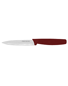 Omcan 4" Paring Knife with Red Polypropylene Handle - CA