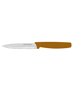 Omcan 4" Paring Knife with Orange Polypropylene Handle - CA
