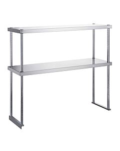 Dukers DCOS-1874 72" Stainless Steel Commercial Worktable Overshelf - USA