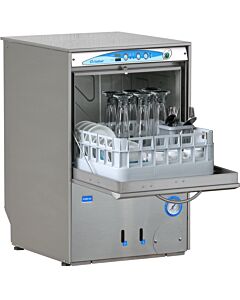 Lamber S480EKSDPS High-Temp Glasswasher with Soap and Drain Pump - 220V